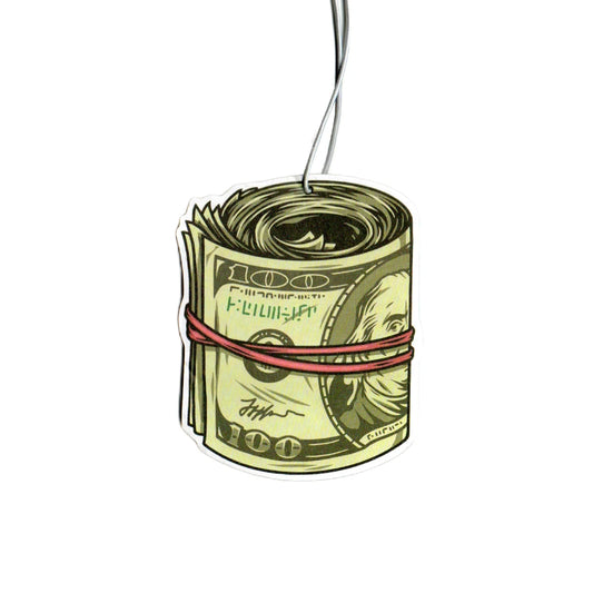 Dollars Roll Hanging Car Air Freshener