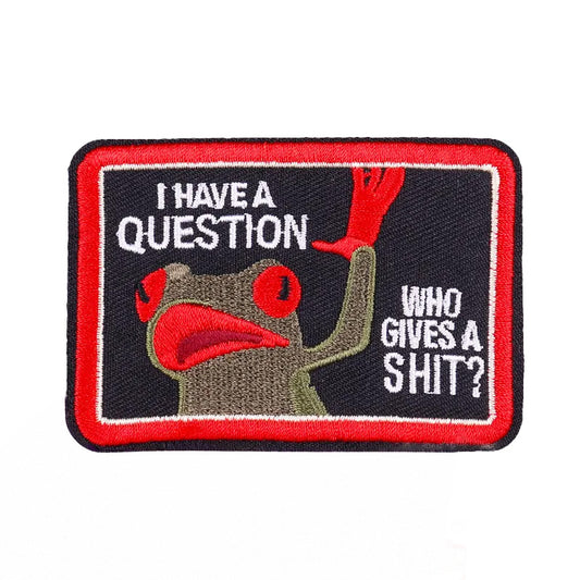 Thermoadhesive Animal Embroidered Iron-On Patches – Frog, Duck, Cat for Jackets & Clothes.